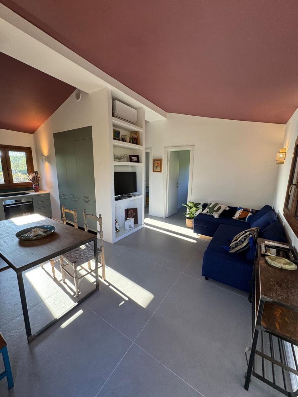 Communal lounge/ TV room, TV and multimedia, Kitchen or kitchenette, Living room, Seating area