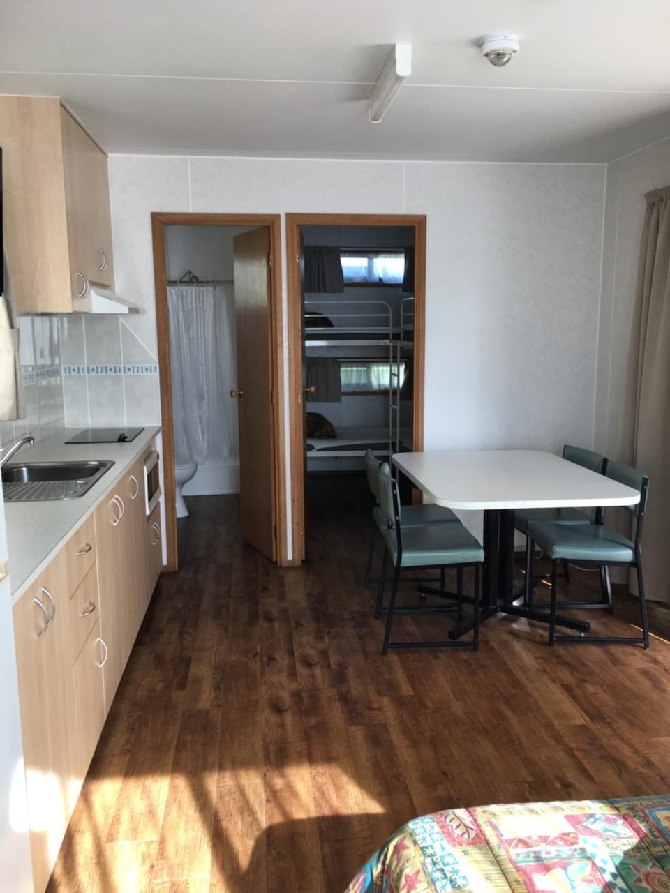 Bathroom, Kitchen or kitchenette, Dining area, Bedroom