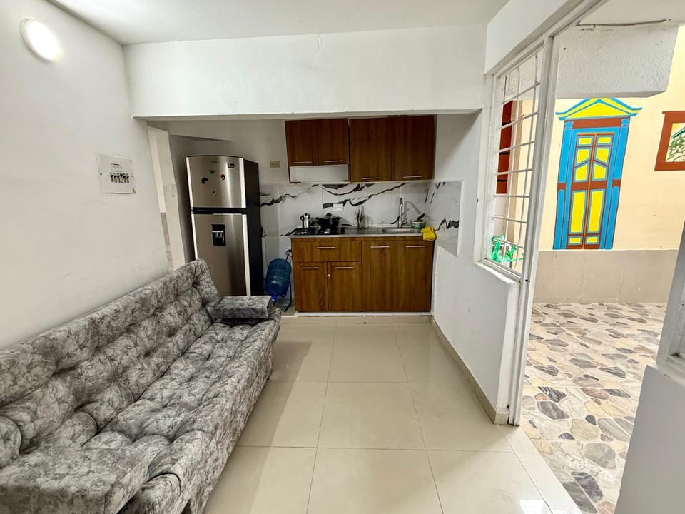 Kitchen or kitchenette, Living room