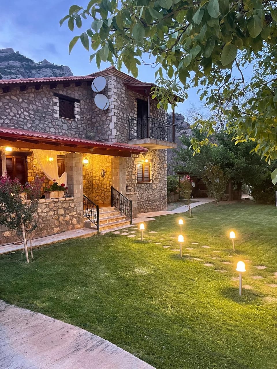 Property building, Garden