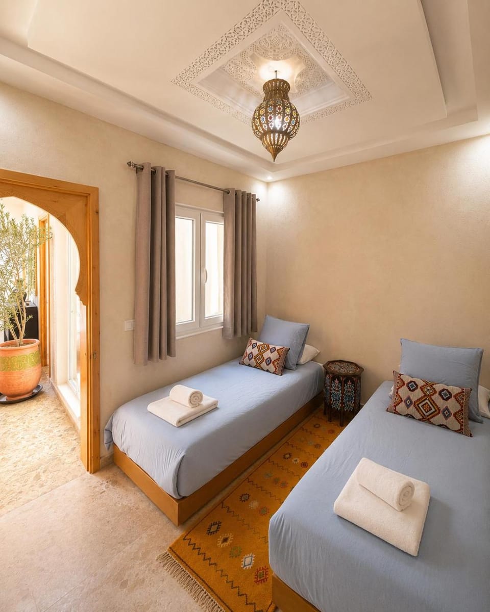 Soho elegance near beach & center 2 bedrooms terrasse Apartment in Essaouira