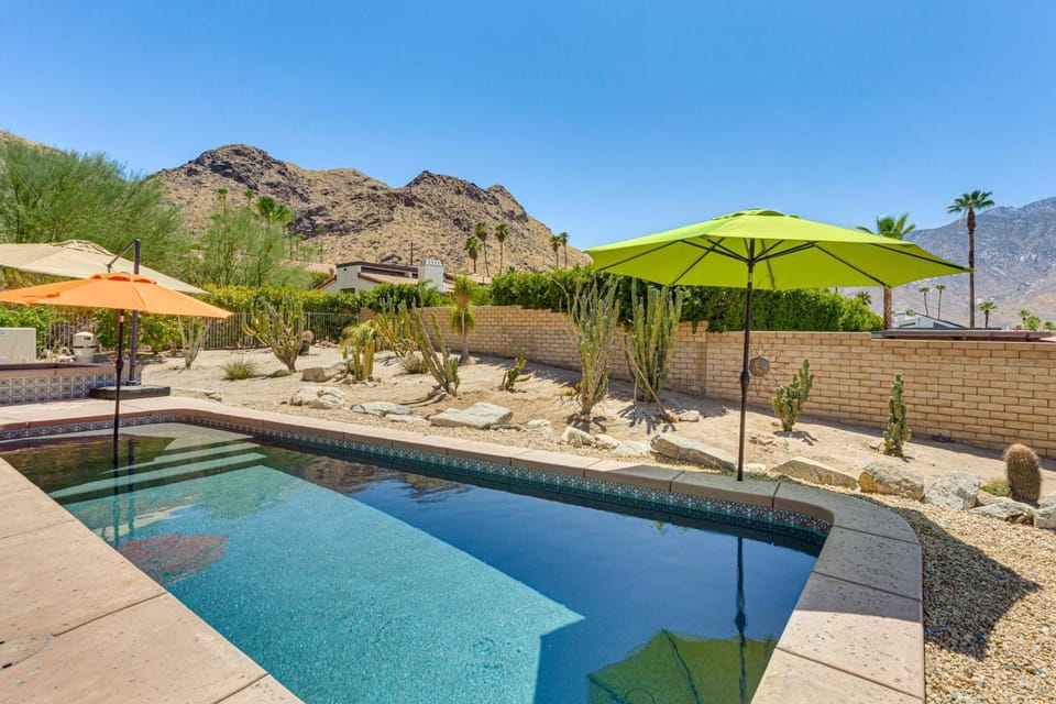 Natural landscape, Garden, Mountain view, Pool view, Swimming pool