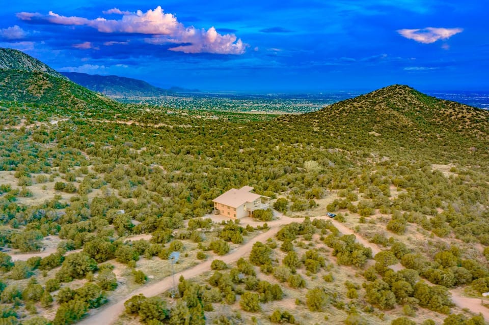 Nearby landmark, Spring, Day, Natural landscape, Bird's eye view, Mountain view