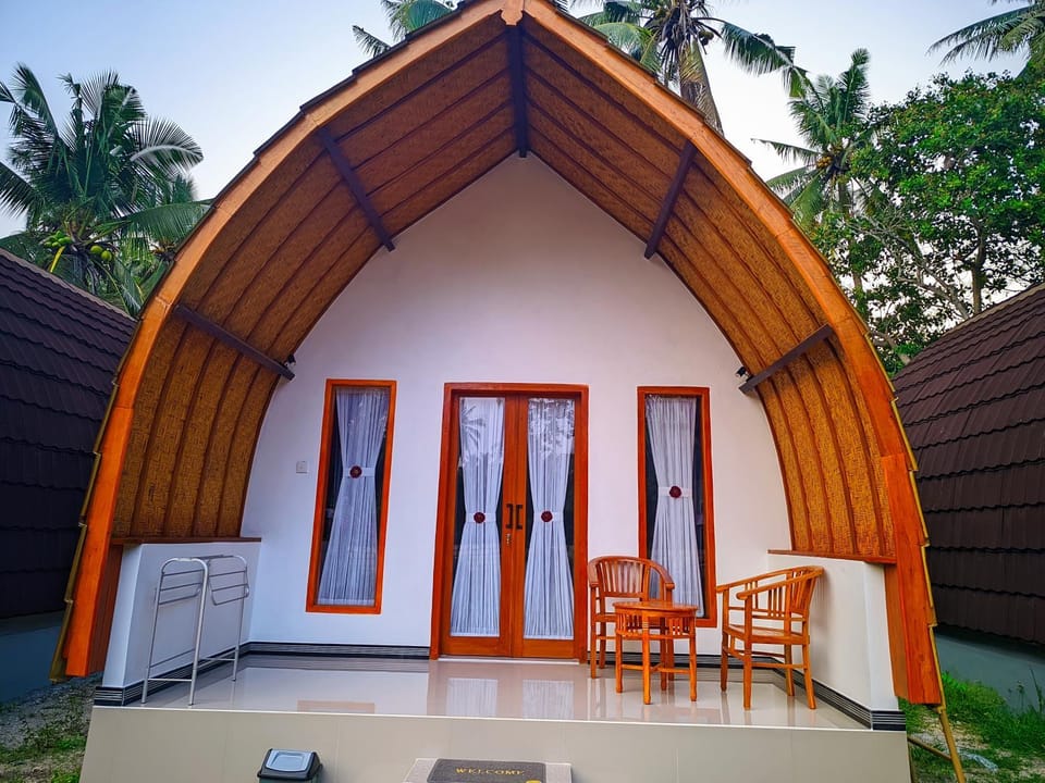 Property building, Patio