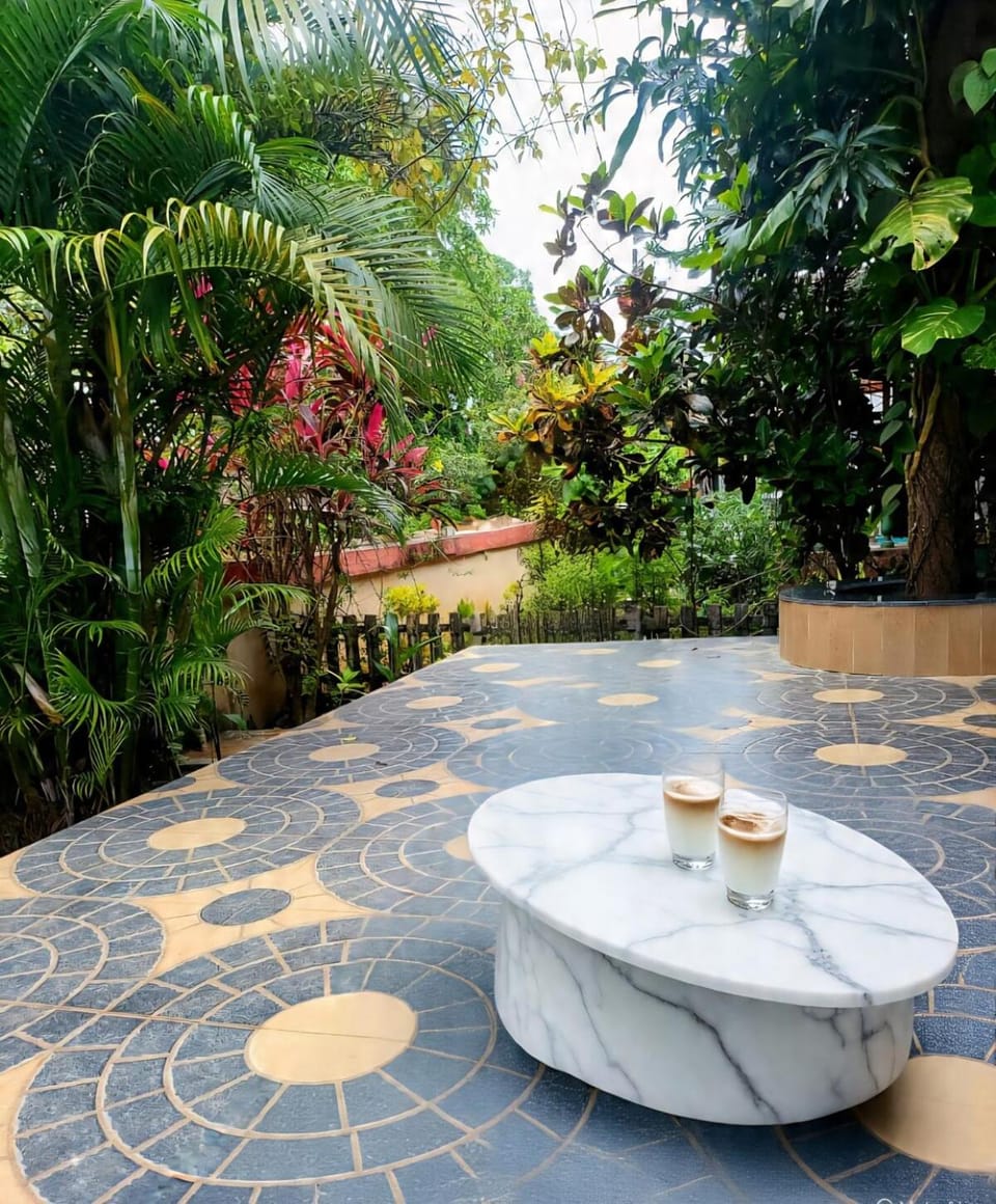 Patio, Natural landscape, Garden, Garden view