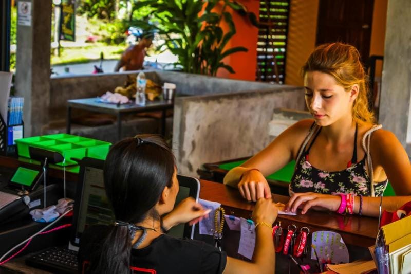 Taco Shack Diving Hostel Restaurant Hostel in Ko Tao