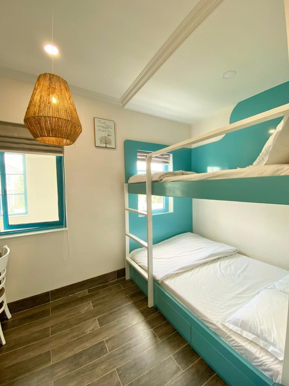 Photo of the whole room, Bedroom, bunk bed
