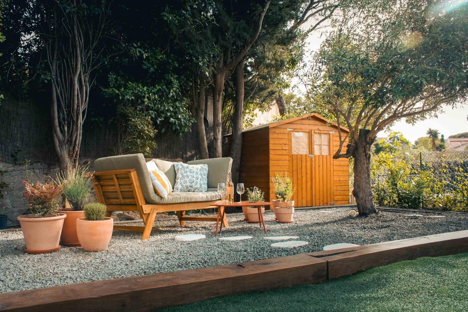 Patio, Garden, Garden view