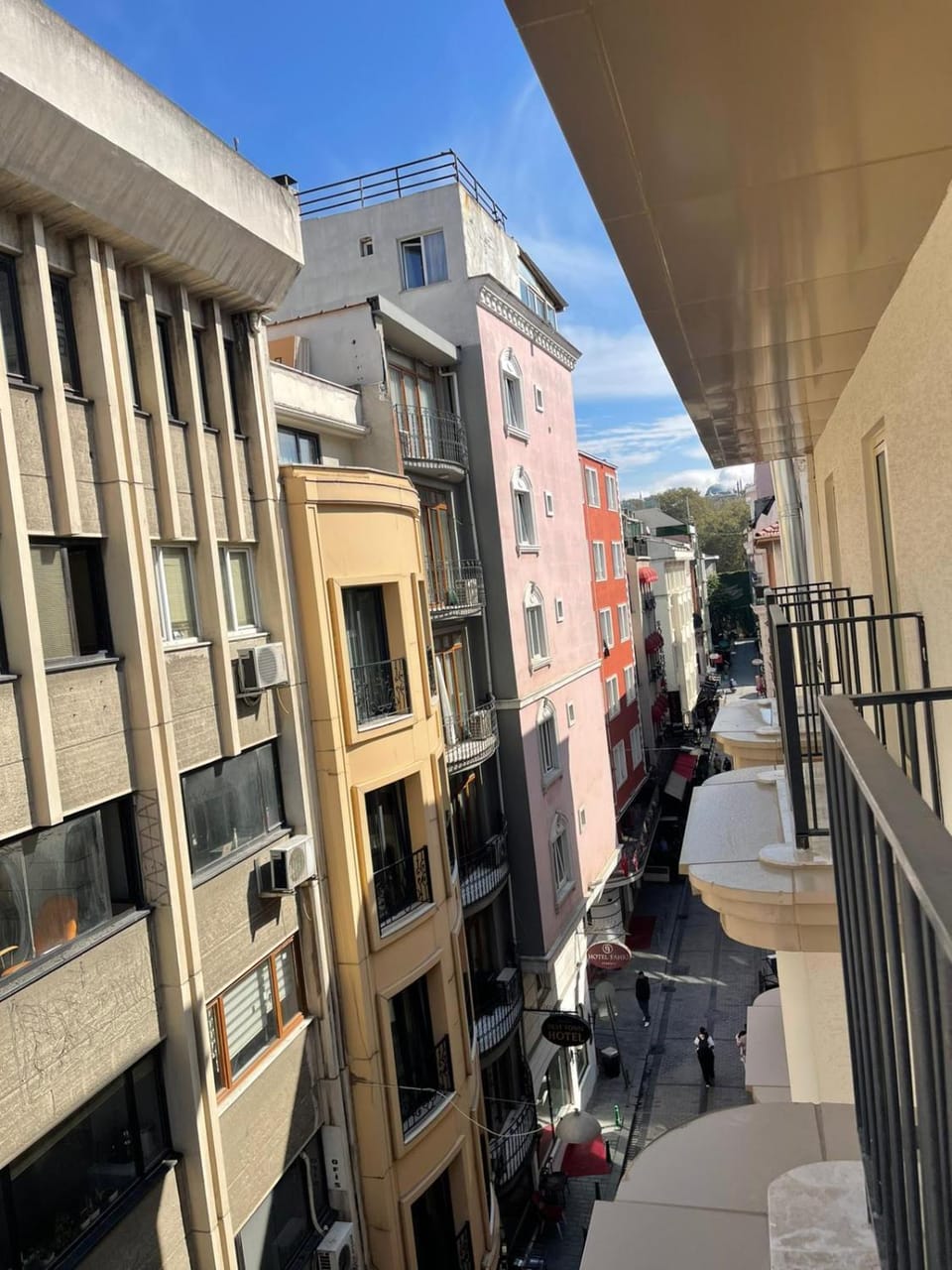 Quiet street view
