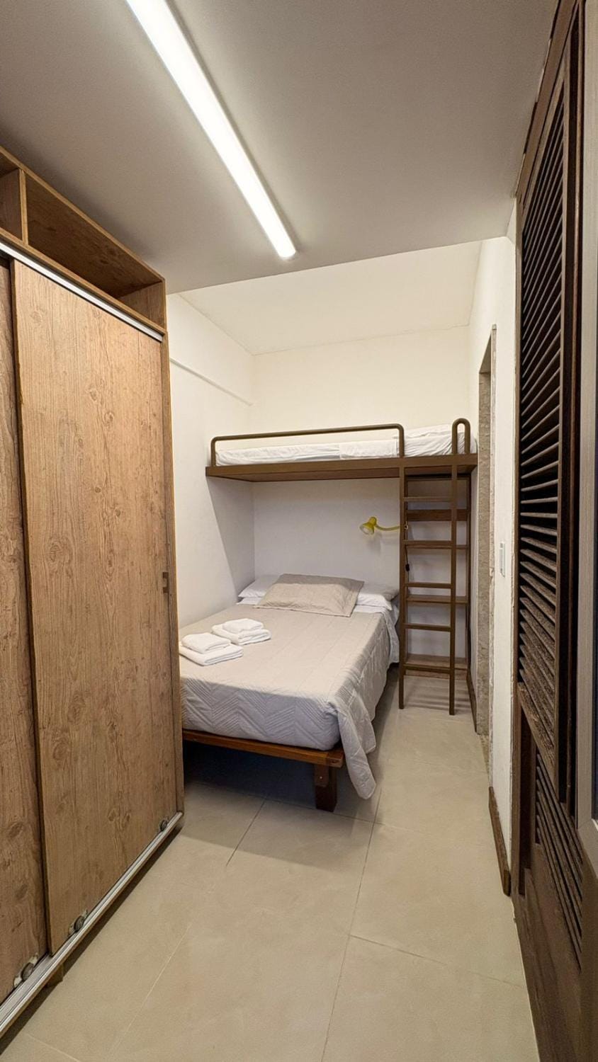 Bed, Photo of the whole room, Bedroom, bunk bed, wardrobe