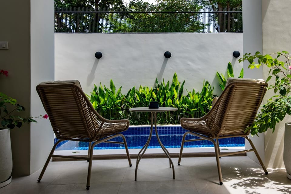 Garden, Balcony/Terrace, Swimming pool