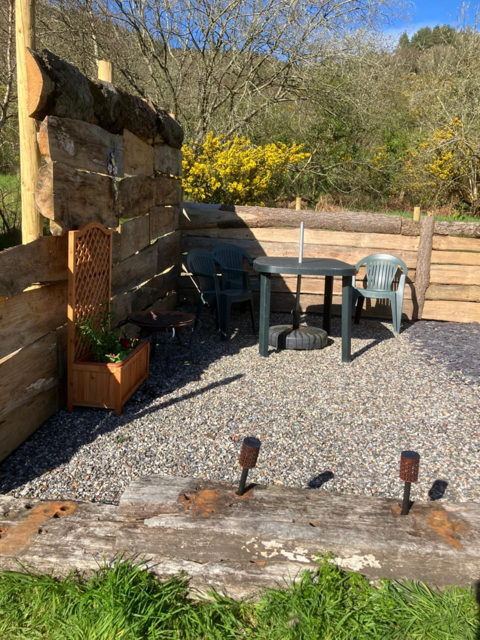 The Rheidol Shepherds Hut Campground/ 
RV Resort in Melindwr