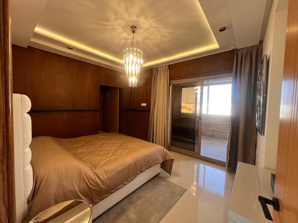 Chic Modern 2BR Apartment w Wifi AC in Tanger Center Apartment in Tangier