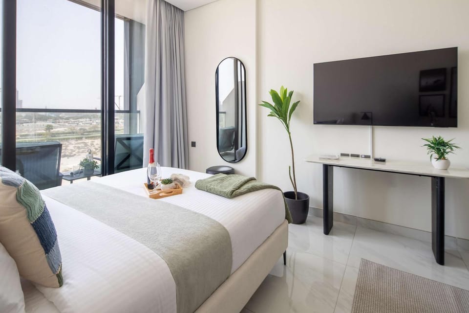 Bed, TV and multimedia
