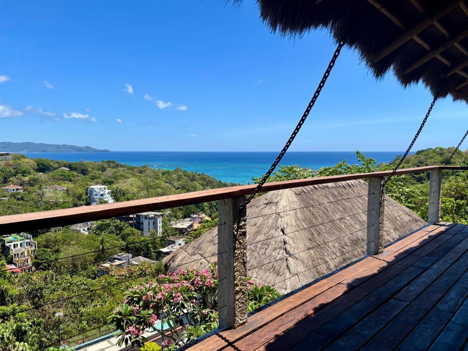 View (from property/room), Balcony/Terrace, Sea view