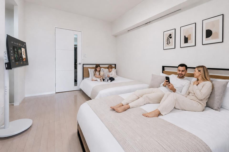 Bed, People, TV and multimedia, Photo of the whole room, Bedroom