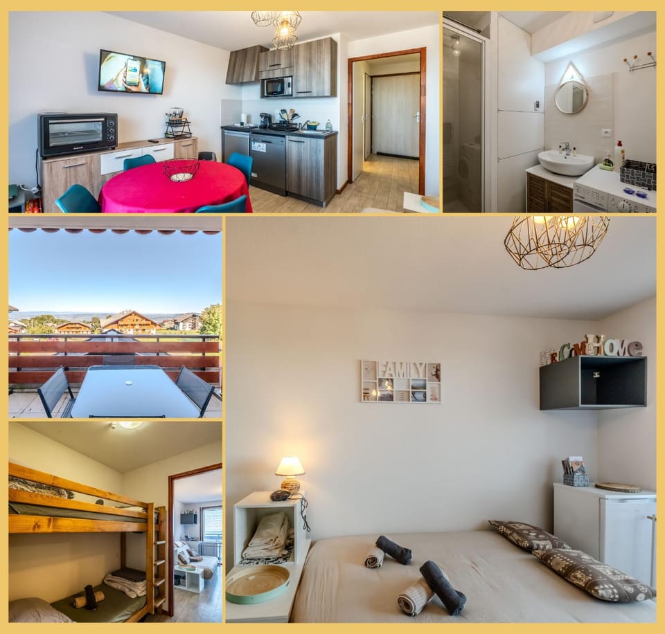 Les Flocons I Studio I Thollon-les-Mémises Apartment in Haute-Savoie