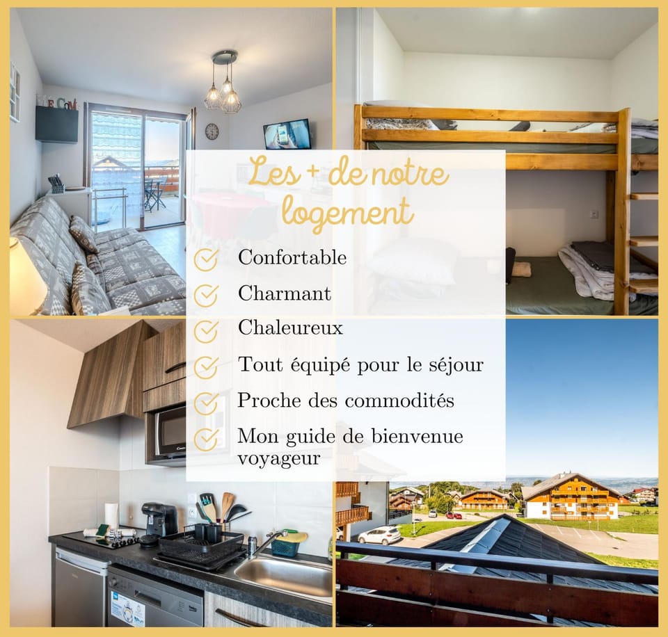 Les Flocons I Studio I Thollon-les-Mémises Apartment in Haute-Savoie