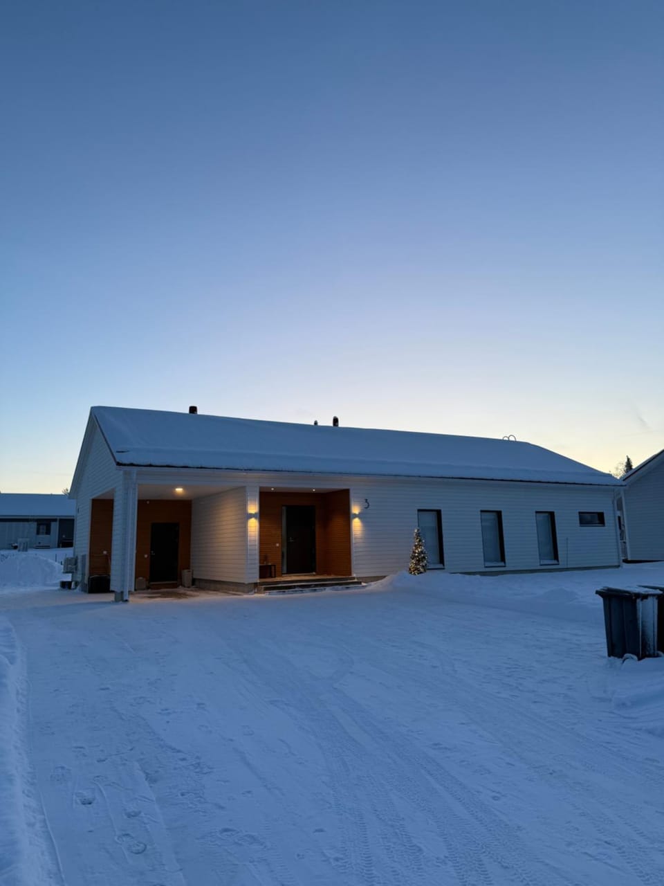 Property building, Winter