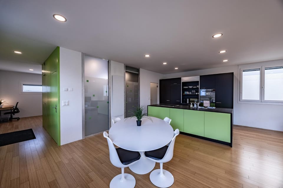 Kitchen or kitchenette, Dining area, furniture, oven