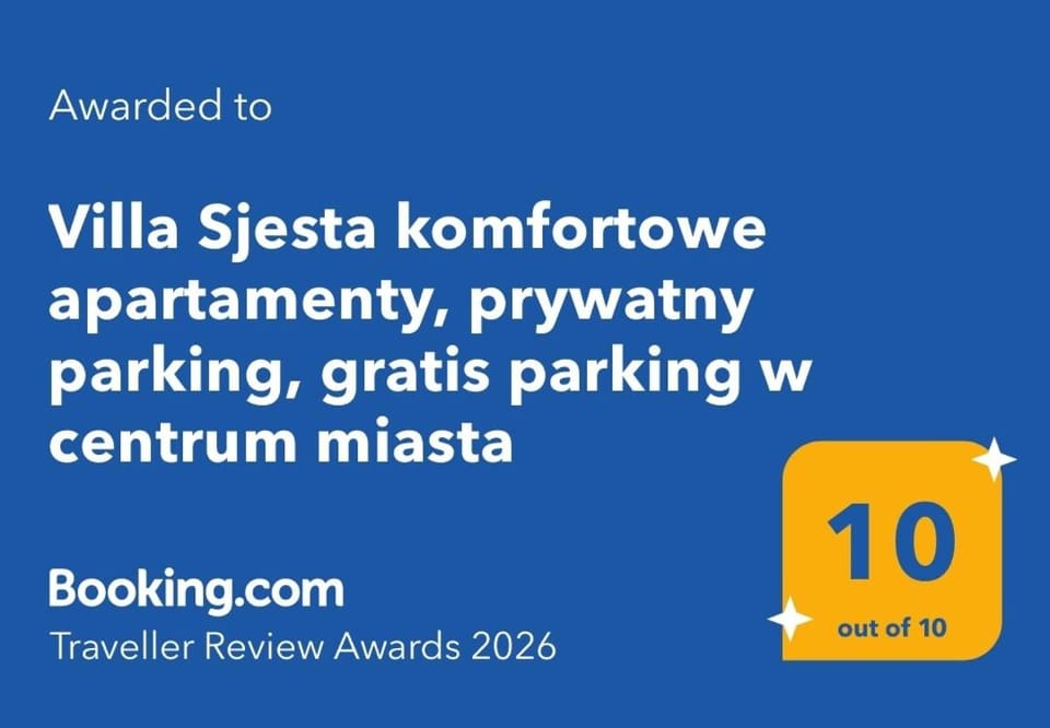 Villa Sjesta komfortowe apartamenty, prywatny parking, gratis parking w centrum miasta Apartment in Lower Silesian Voivodeship
