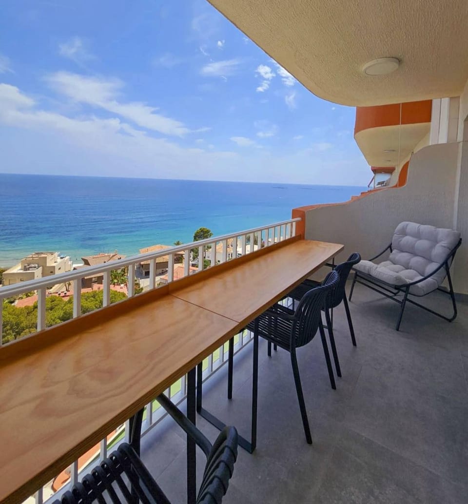 View (from property/room), Balcony/Terrace, Beach, Sea view