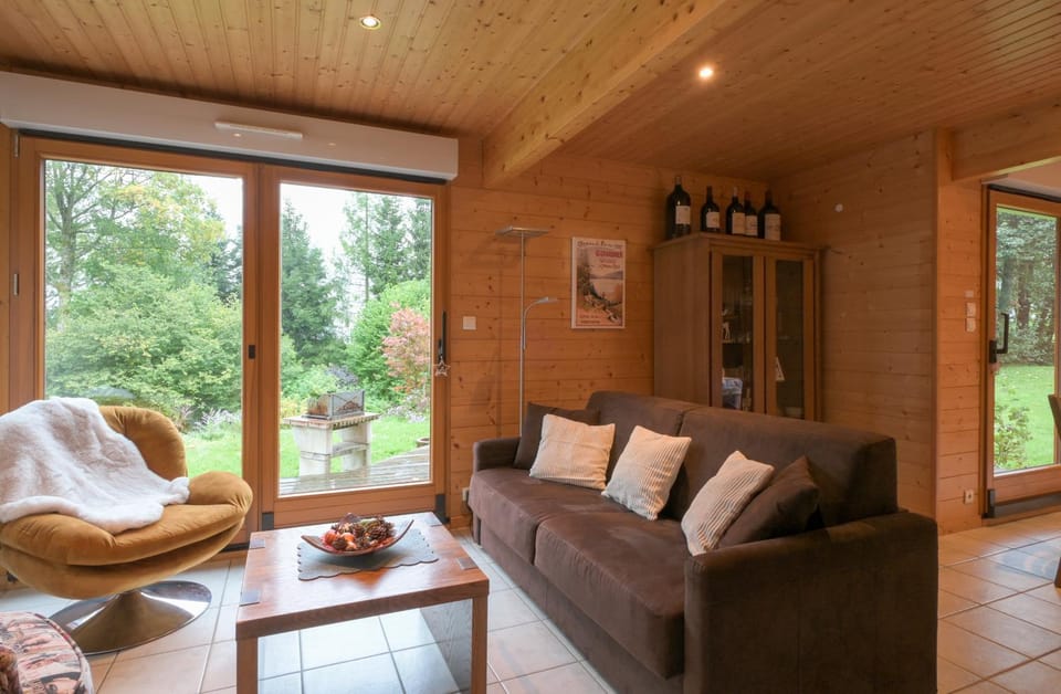 Patio, Garden, Living room, Garden view