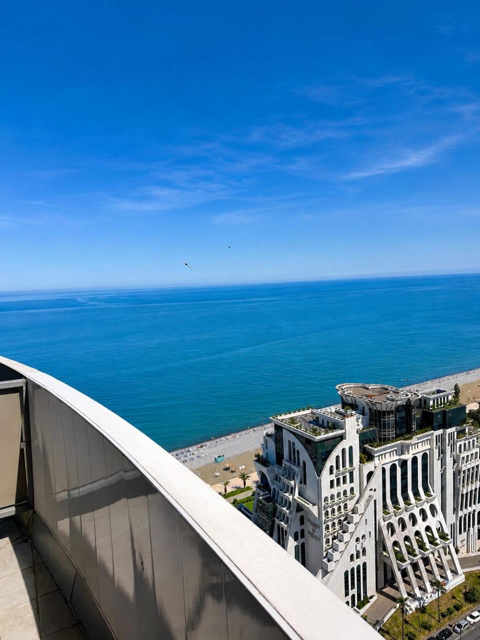 Nearby landmark, Day, Natural landscape, View (from property/room), Balcony/Terrace, Beach, City view, Sea view