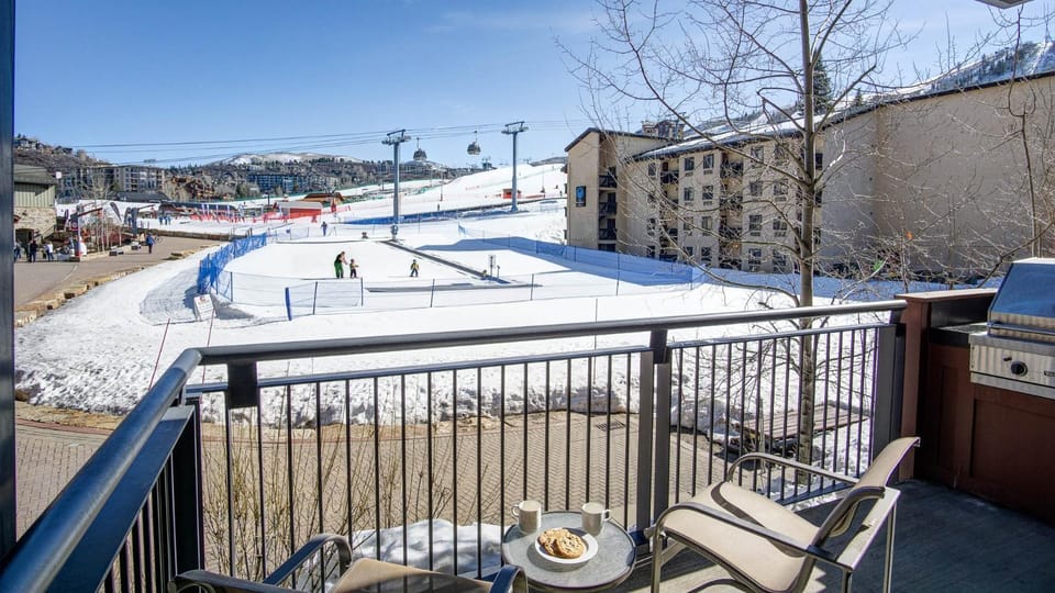 Winter, BBQ facilities, View (from property/room), Seating area