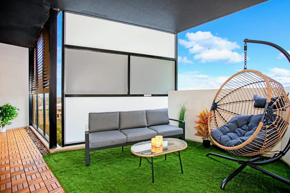 Day, Balcony/Terrace, Seating area