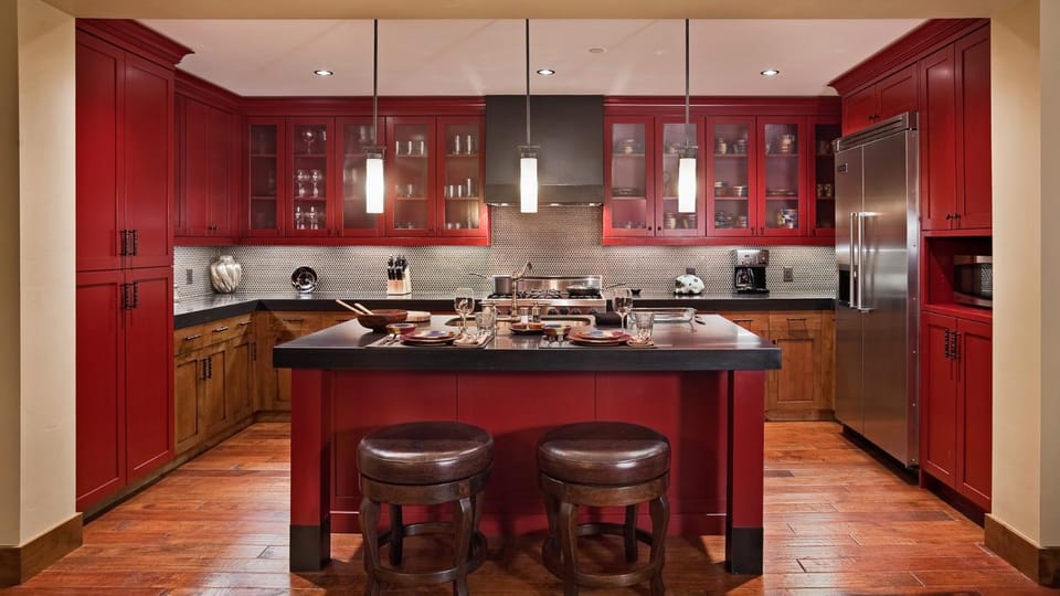 furniture, storage, stove, kitchen