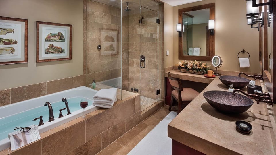 Shower, Bathroom, Bath, towels