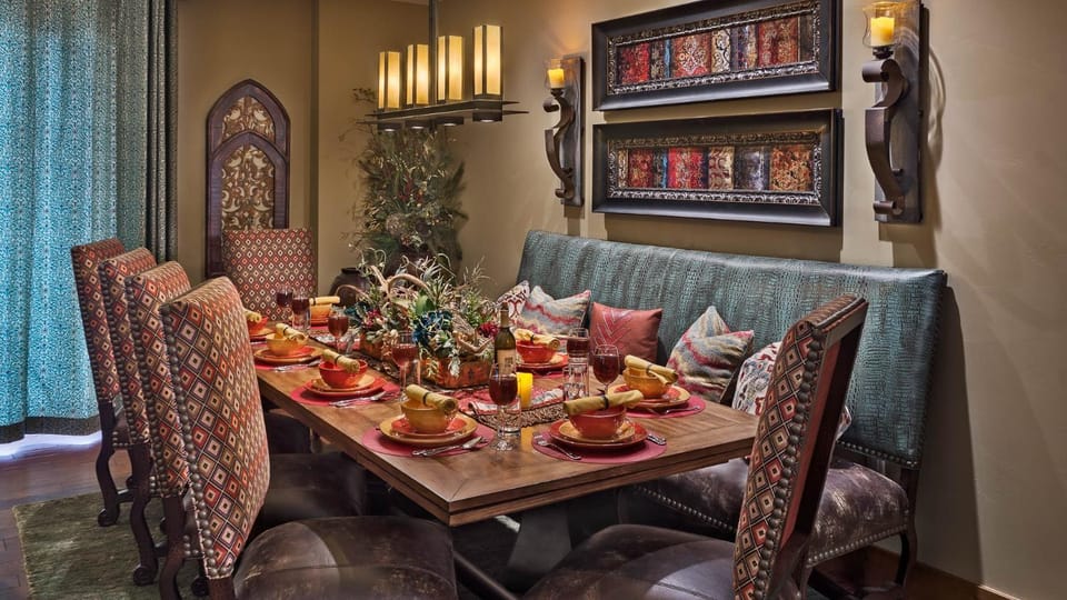Dining area, furniture