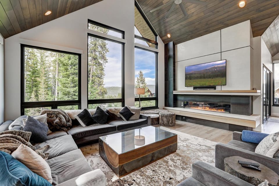 TV and multimedia, View (from property/room), Living room, Seating area, fireplace