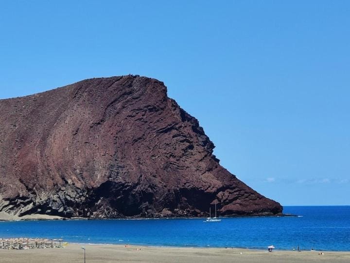 Beach, Mountain view, Sea view