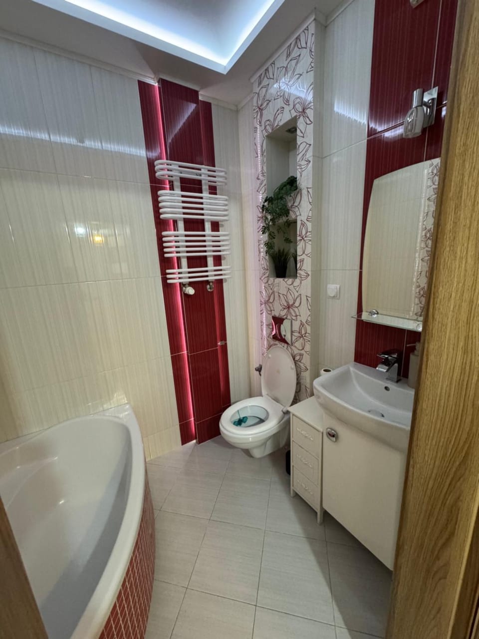 Toilet, Bathroom, Bath, towels