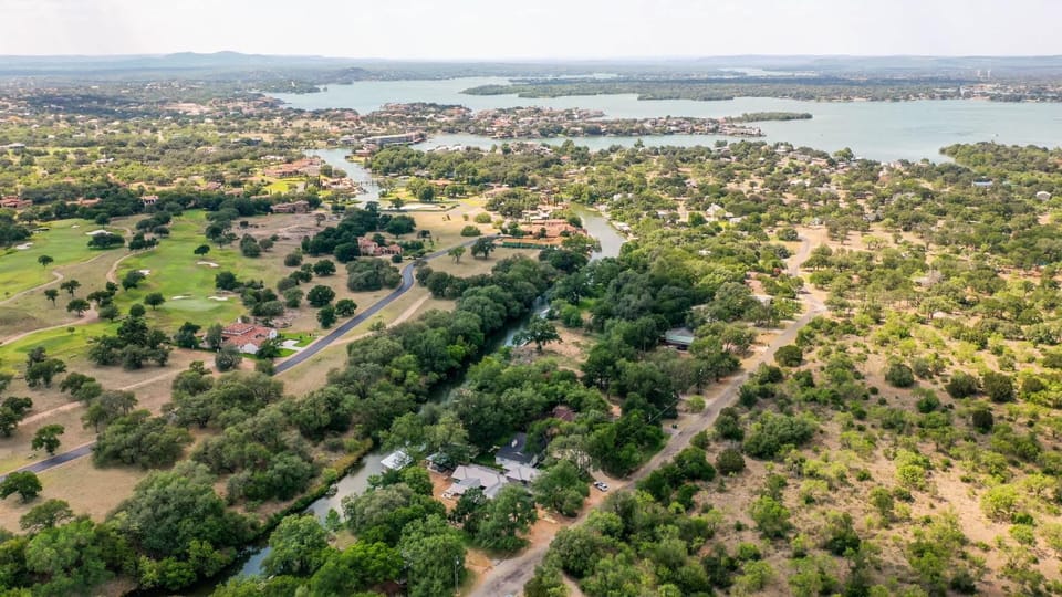 Lake LBJ Compound 2 Homes Side-by-Side Sleeps 25 Pool Hot Tub Great Fishing House in Lake Lyndon B Johnson