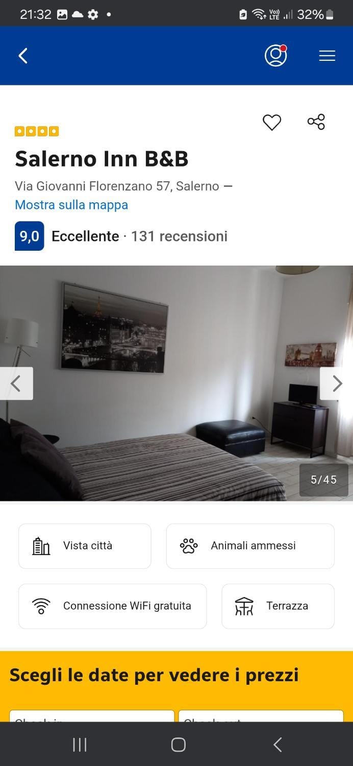 Salerno Inn B&B Bed and Breakfast in Salerno