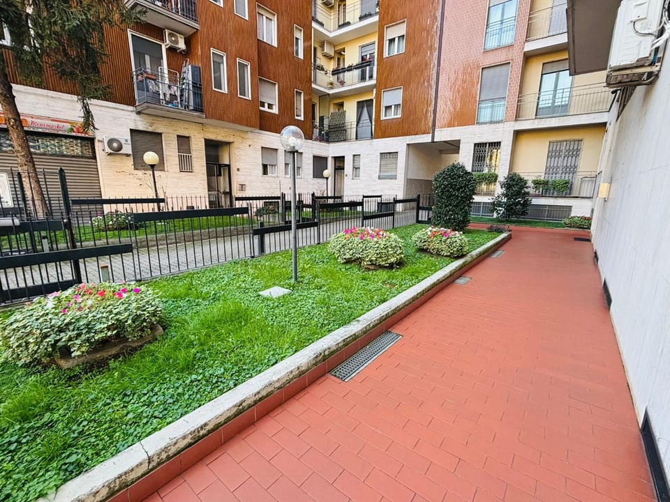 Property building, Garden view