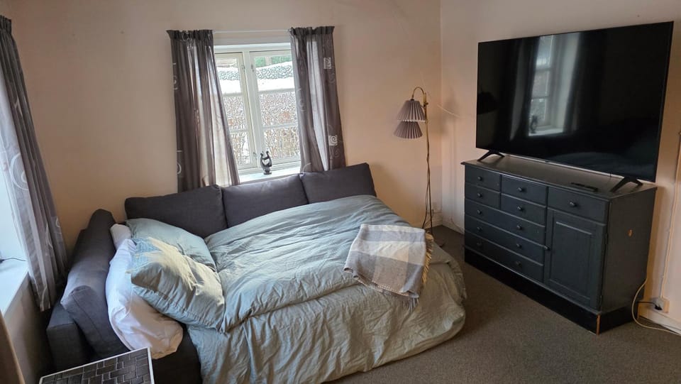 Bed, TV and multimedia, Living room