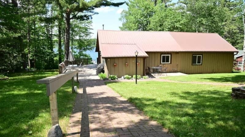 North House on Clam Lake House in Wisconsin