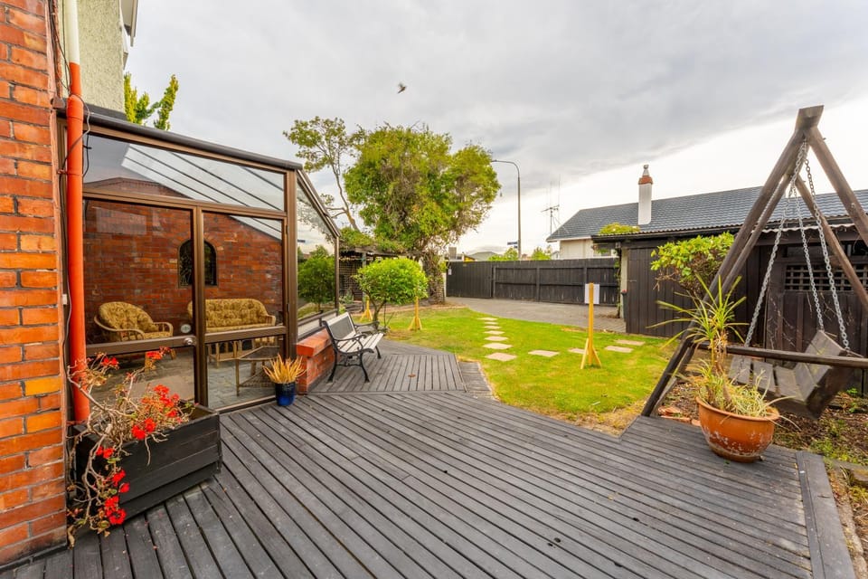 Patio, Day, Garden view