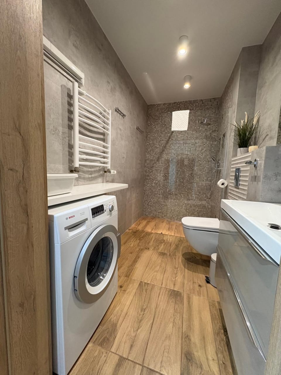 towels, washing machine