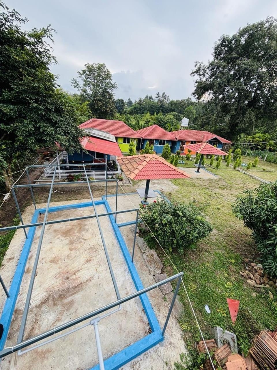 Property building, Garden, Garden view
