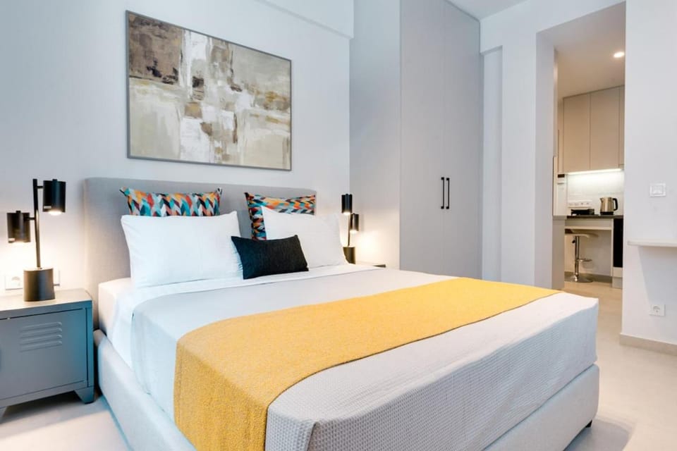 Honey studio at Kypseli Apartment in Athens