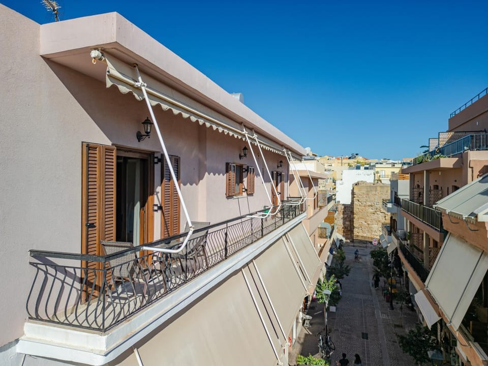 Property building, Patio, Day, View (from property/room), Balcony/Terrace