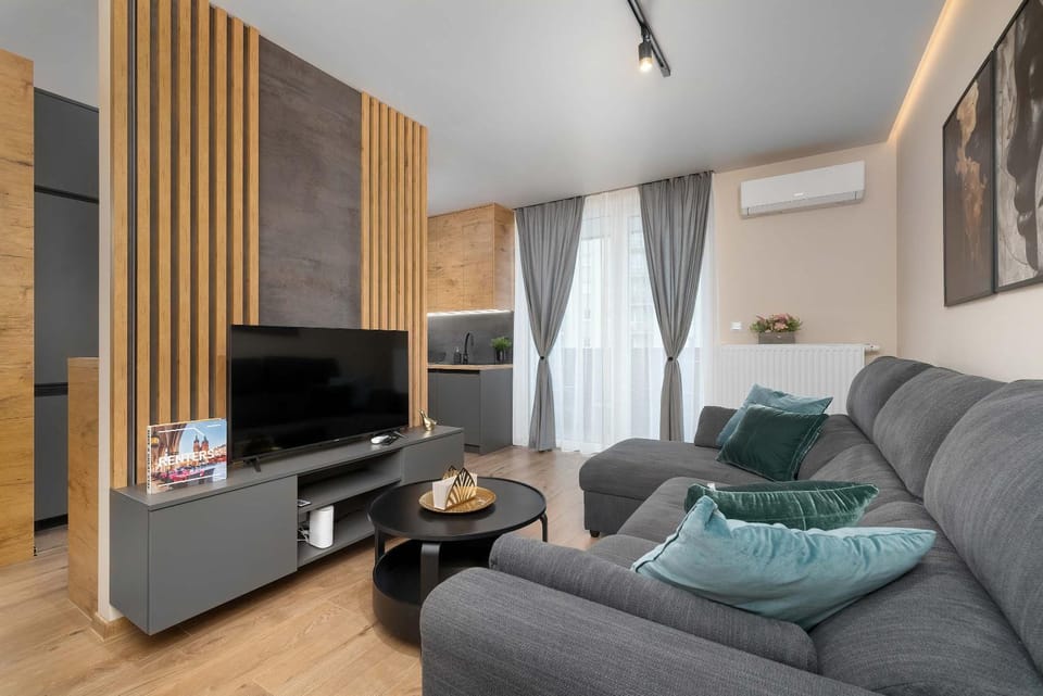 TV and multimedia, Living room, Seating area, Evening entertainment, air conditioner