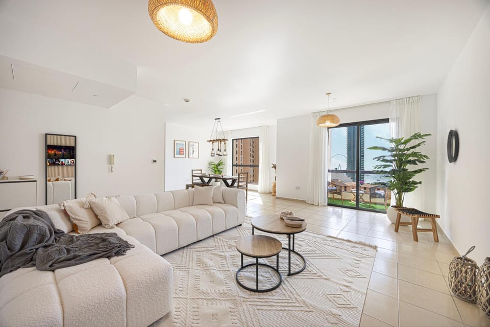 1 Br Boho Beach Ain Full Sea View Sleeps 5 Apartment in Dubai
