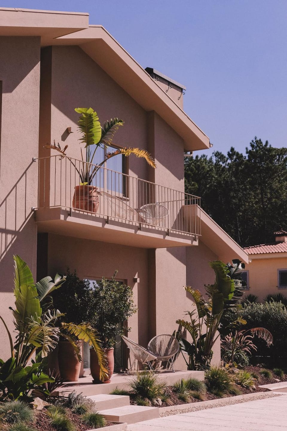 Property building, Balcony/Terrace, Garden view