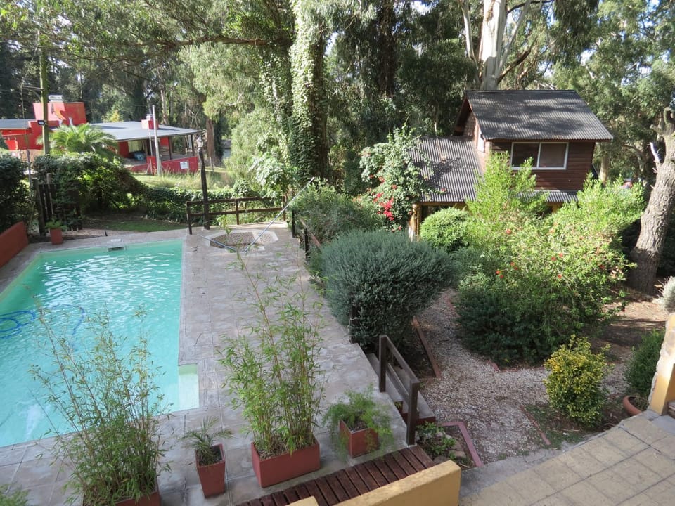 Facade/entrance, Pool view